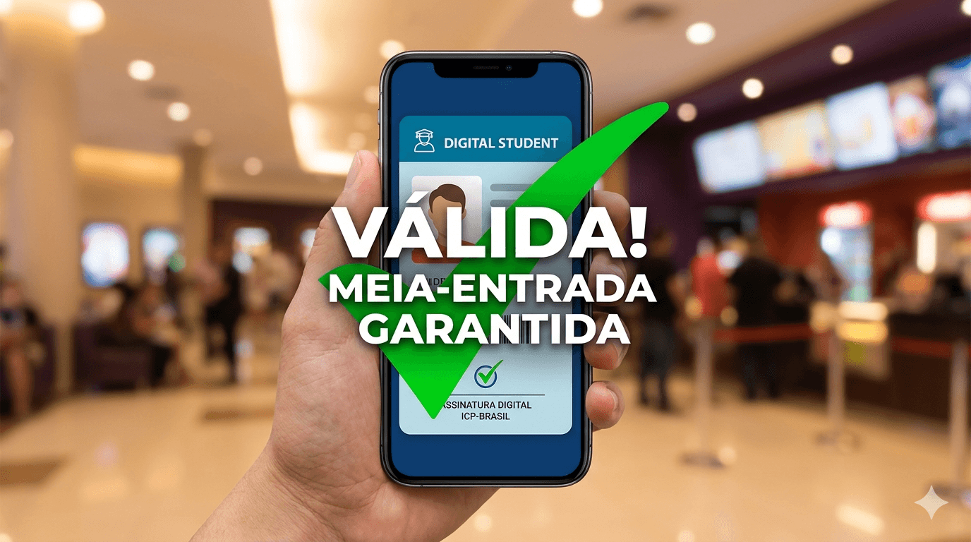 Carteirinha de Estudante Digital é Válida? Entenda a Assinatura ICP-Brasil